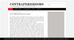 Desktop Screenshot of contraperiodismo.com