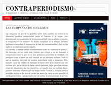 Tablet Screenshot of contraperiodismo.com